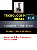 Kontruksi Mesin Diesel