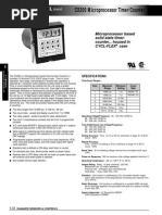 CX200 Microprocessor Preset Timer-Counter