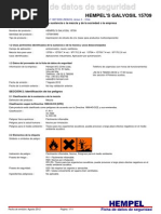 Ficha de Seguridad (1° Mano)