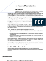 Using Adams/Mechatronics - MD Adams 2010