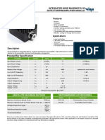 Integrated Wide Bandwidth Ir Detector/Preamplifier Module