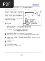 Data Sheet CD 8227 GP