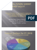 Presentation by NCSL. Federal Funds - Good Bad Ugly