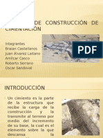 Proceso de Construcción de Cimentación