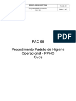 1 - IntroduçãoProcedimento Padrão de Higiene