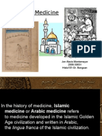 Arabic Medicine: Jon Alexis Montemayor 2006-30631 Histo101-Dr. Bongcan