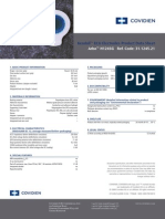 Kendall ECG Electrodes Product Data Sheet: Arbo H124SG Ref. Code: 31.1245.21