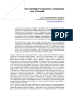 Sobre Sergei Einsenstein y El Montaje de Atracciones