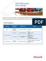 Honeywell Acumist Micronized Additives Wood Coatings Overview PDF