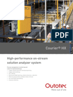 Courier HX: High-Performance On-Stream Solution Analyzer System