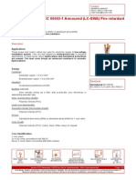 IEC 60502-1 Armoured (LC-SWA) Fire Retardant: Applications