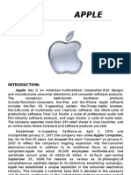 (Assignment) Apple Inc, (Profile)