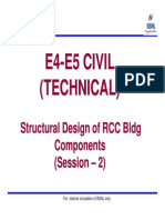 Ch1b-E4-E5 Civil-Structural Design of RCC BLDG Components Session - 2 (Compatibility Mode)