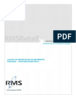 Layout de Importacao Contabilidade Nova