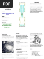 Triptico Feria de Ciencias