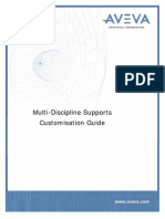 Multi-Discipline Supports Customisation Guide