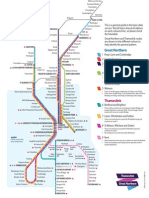 Great Northern and Thameslink Route Map