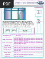 Jindal Door - Cum - Partition Sections