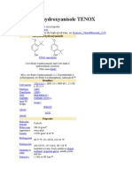 Butylated Hydroxyanisole