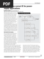 Selecting The Correct IC For Power-Supply Applications: by William Hadden