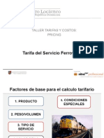 03 Pricing-Tarifa Del Servicio Ferroviario