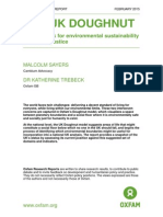 The UK Doughnut: A Framework For Environmental Sustainability and Social Justice