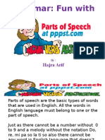 Lec 1 Parts of Speech