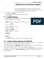 1cours Simplification Des Fonctions Logiques