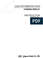 JAN-701B901B-CON Display Instructions PDF