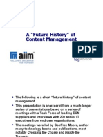 Content Management Future History