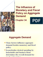 Lec-14A - Chapter 34 - The Influence of Monetary and Fiscal Policy On Aggregate Demand