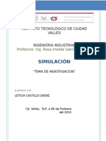 Investigacion Estructura de Un Sistema de Simulacion de Eventos Discretos