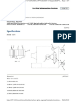 Pruebas y Ajustes 330d Sistema Hidarulico