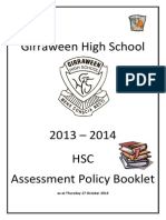 HSC Assessment Booklet