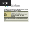 TCO Software Comparison Template