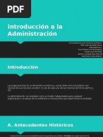 Introducción A La Administración