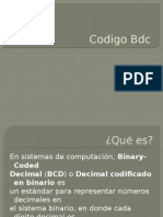 Codigo BDC