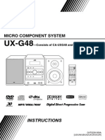 JVC UX-G48 Micro Component System