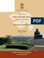 Gujarat Budget 2015-16