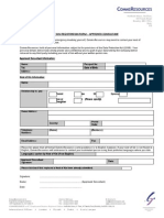 Next of Kin Registration Form