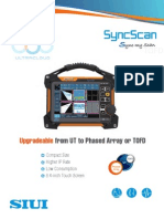 Upgradeable: From UT To Phased Array or TOFD