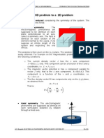 Reduction of A 3D Problem To 2D Problem