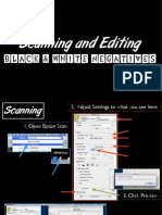 Scanning and Editing Black and White Negatives