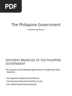 Branches of The Philippine Government