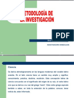 Metodologia de La Investigacion (Patricia Gillezeau) Sesión 2 Ciencia e Investigación