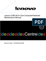 Lenovo c460 Maintenance Manual