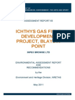 Ichthys Gas Field Development Project, Blaydin Point: Assessment Report 65