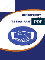 Directory of Tesda Partners