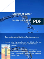 Sources of Water