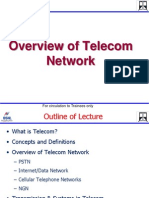 Overview of Telecom Network